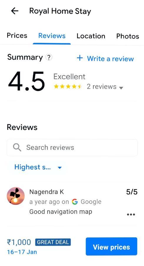 Royal Homestay New Хампи Екстериор снимка